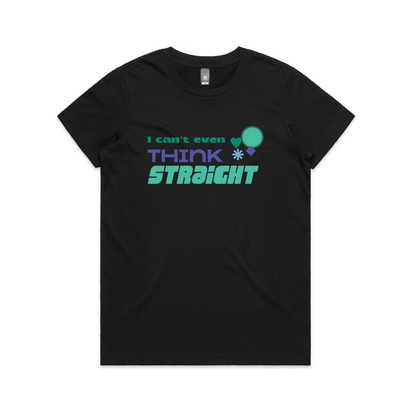 Think Straight (Gay) Tee