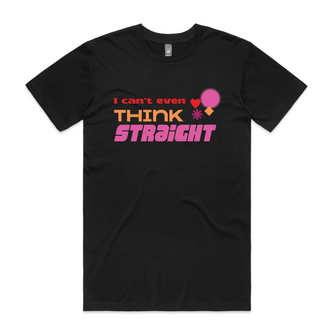 Think Straight (Lesbian) Tee