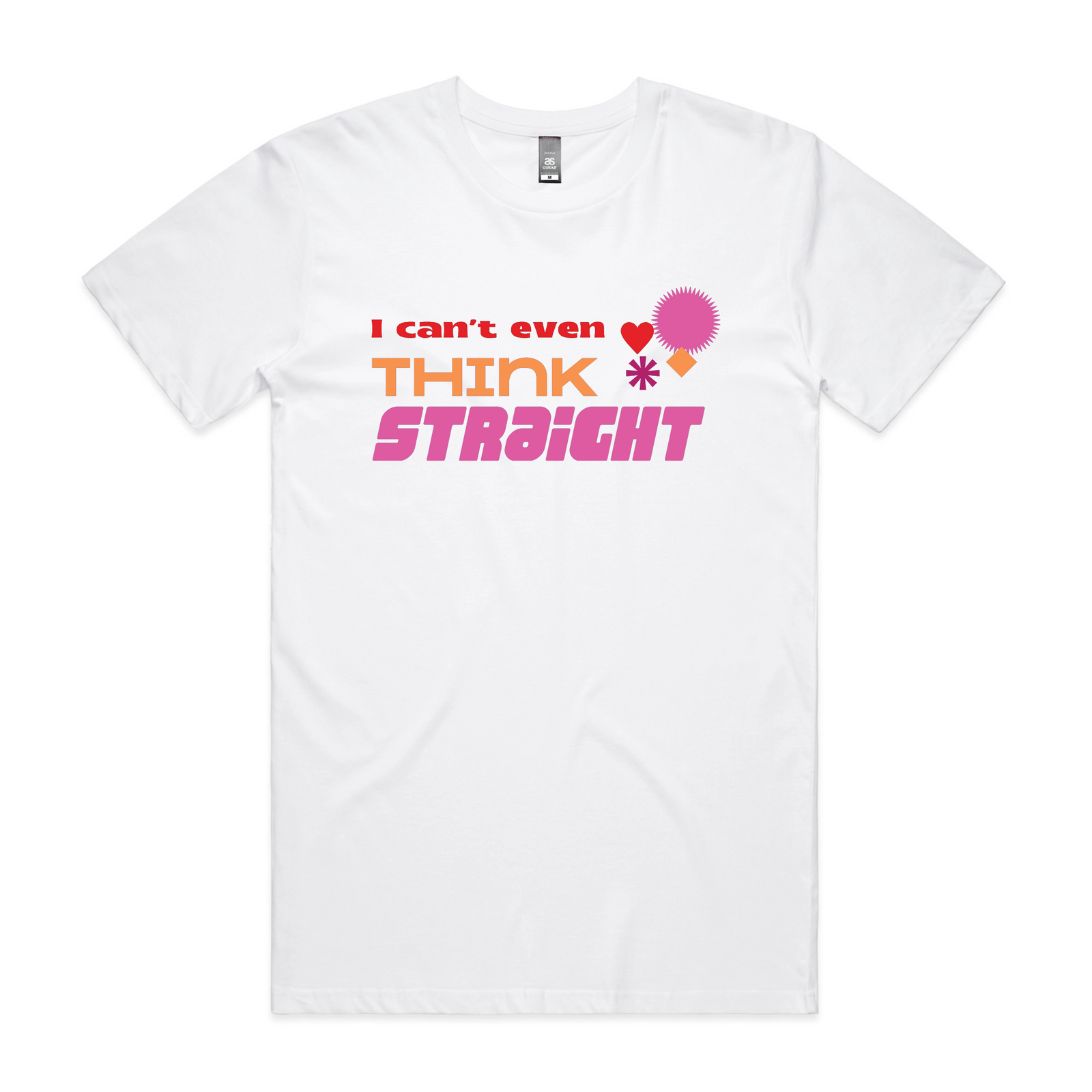Think Straight (Lesbian) Tee