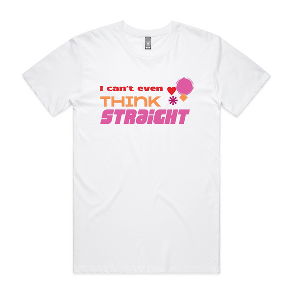 Think Straight (Lesbian) Tee