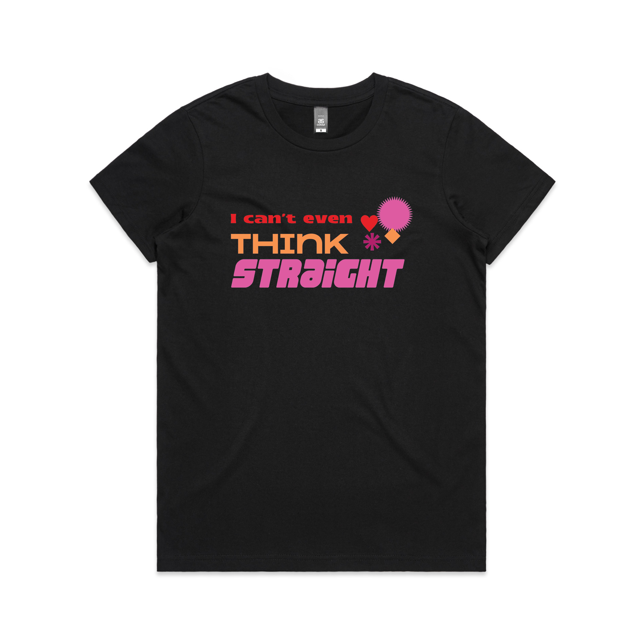 Think Straight (Lesbian) Tee