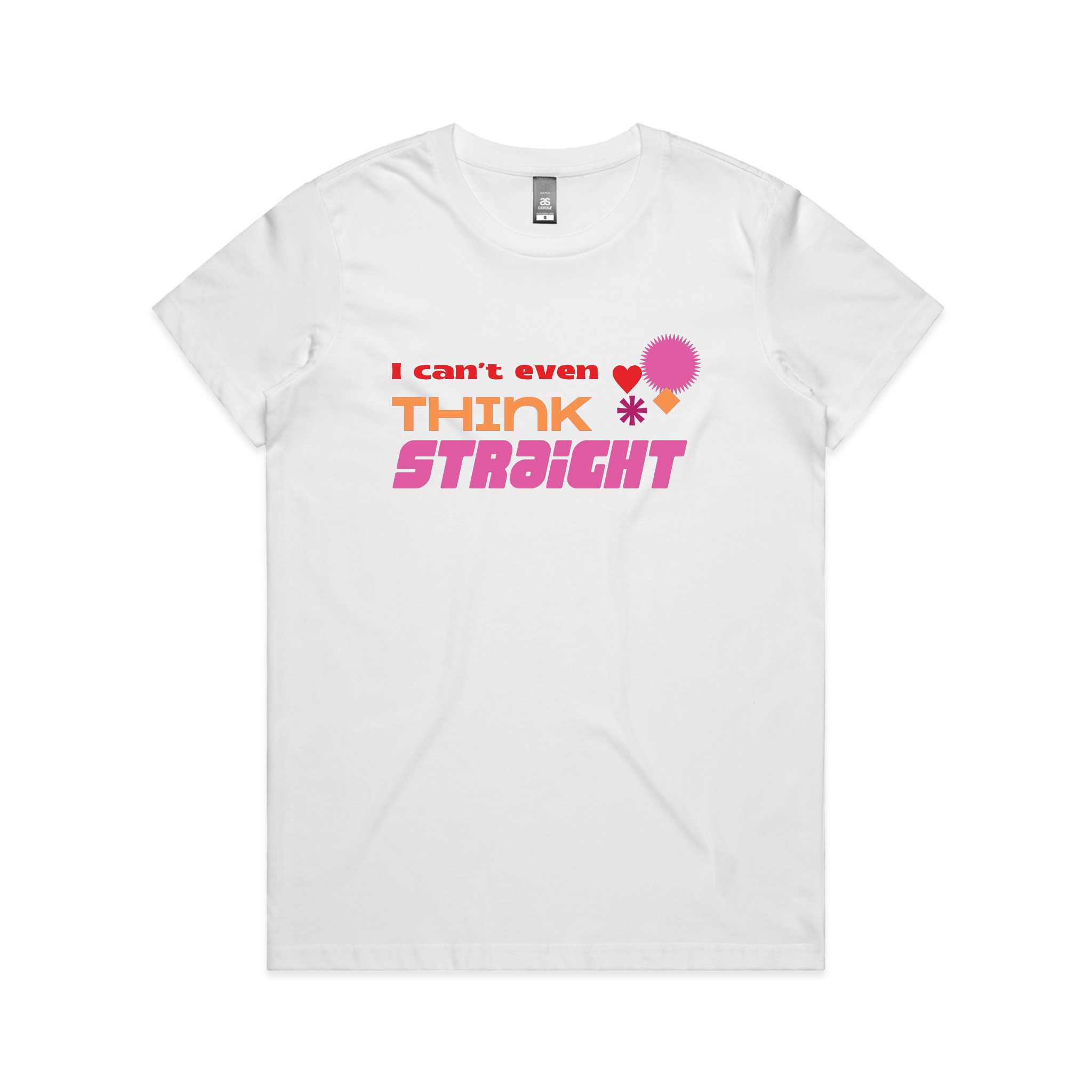 Think Straight (Lesbian) Tee