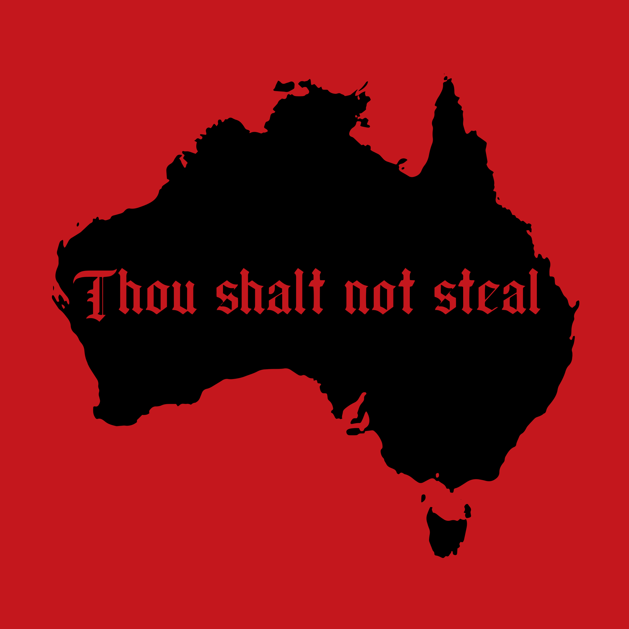 Thou Shalt Not Steal Charity Tee