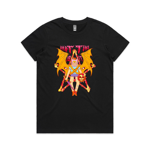 What Time Is It? Tee by Lonely Kids Club. All clothing from our T-shirts to our shorts and hoodies are ethically made, and printed packed and shipped from Sydney.