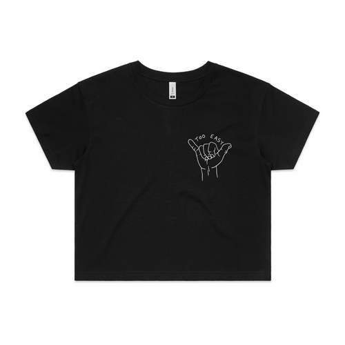 Too Easy Tee by Lonely Kids Club. All clothing from our T-shirts to our shorts and hoodies are ethically made, and printed packed and shipped from Sydney.