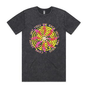 Toss Me Back Tee by Lonely Kids Club. All clothing from our T-shirts to our shorts and hoodies are ethically made, and printed packed and shipped from Sydney.