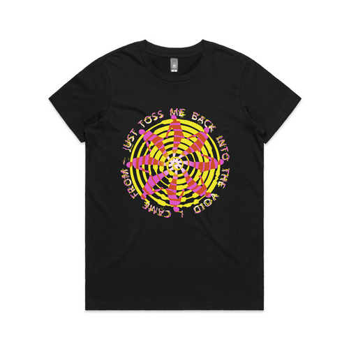 Toss Me Back Tee by Lonely Kids Club. All clothing from our T-shirts to our shorts and hoodies are ethically made, and printed packed and shipped from Sydney.