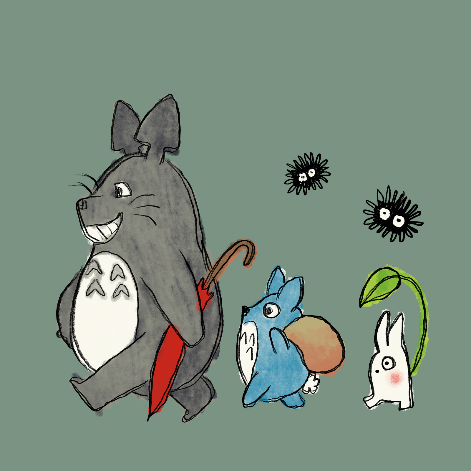 Totoro & Friends Tee