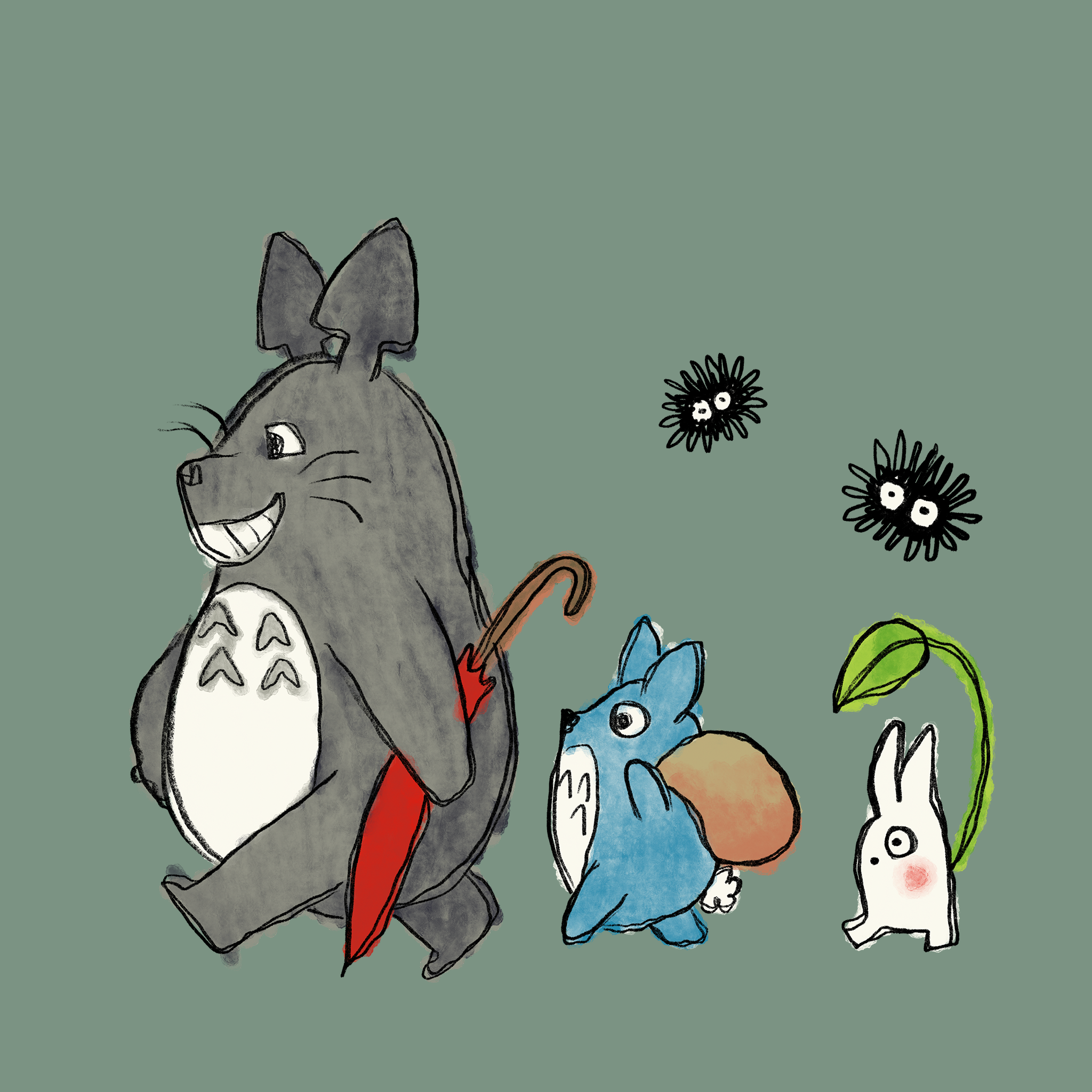 Totoro & Friends Tee