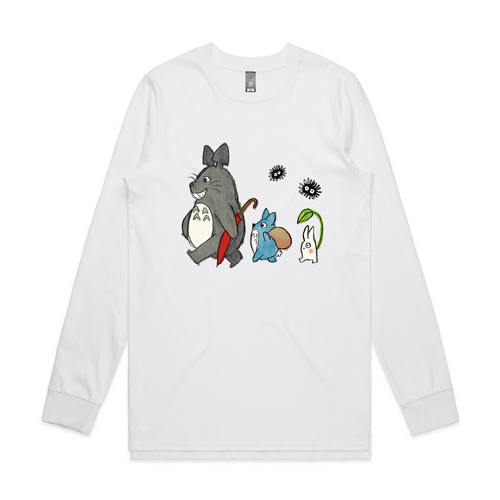 Totoro & Friends Tee by Lonely Kids Club. All clothing from our T-shirts to our shorts and hoodies are ethically made, and printed packed and shipped from Sydney.