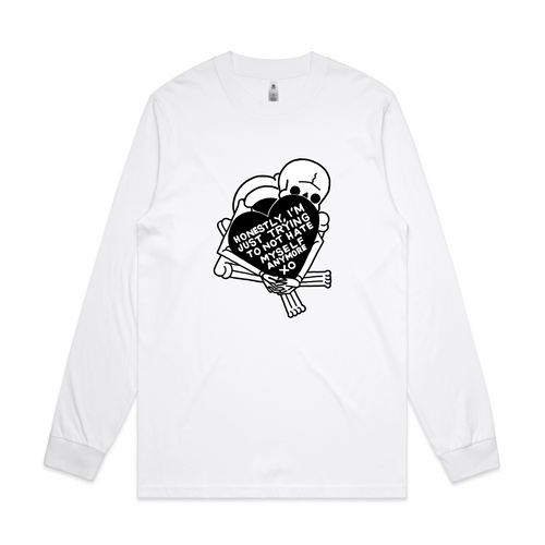 Trying To Not Hate Myself Tee by Lonely Kids Club. All clothing from our T-shirts to our shorts and hoodies are ethically made, and printed packed and shipped from Sydney.