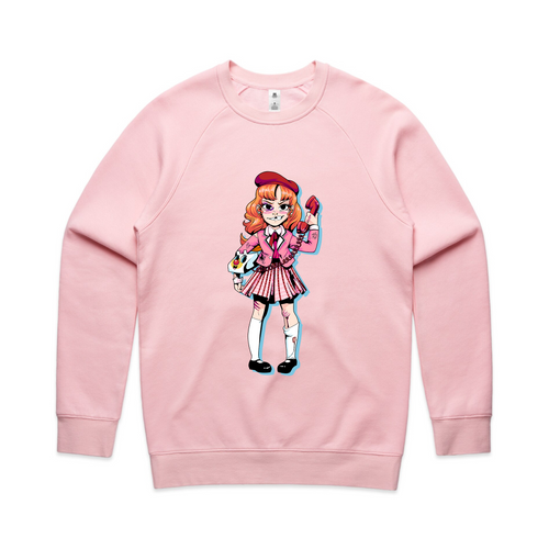 Tuff Blossom Jumper by Lonely Kids Club. All clothing from our T-shirts to our shorts and hoodies are ethically made, and printed packed and shipped from Sydney.
