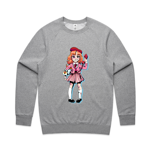 Tuff Blossom Jumper by Lonely Kids Club. All clothing from our T-shirts to our shorts and hoodies are ethically made, and printed packed and shipped from Sydney.