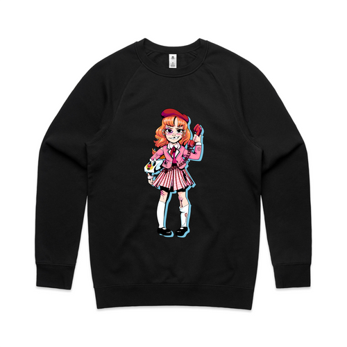 Tuff Blossom Jumper by Lonely Kids Club. All clothing from our T-shirts to our shorts and hoodies are ethically made, and printed packed and shipped from Sydney.