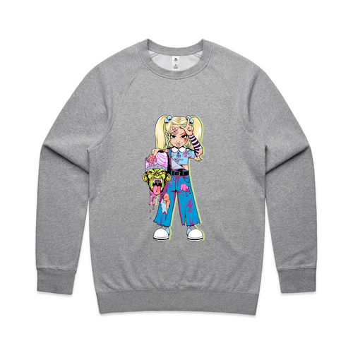 Tuff Bubbles Jumper by Lonely Kids Club. All clothing from our T-shirts to our shorts and hoodies are ethically made, and printed packed and shipped from Sydney.