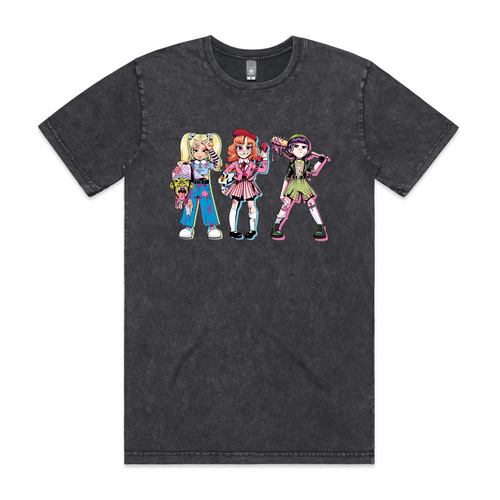 Tuff Girls Tee by Lonely Kids Club. All clothing from our T-shirts to our shorts and hoodies are ethically made, and printed packed and shipped from Sydney.
