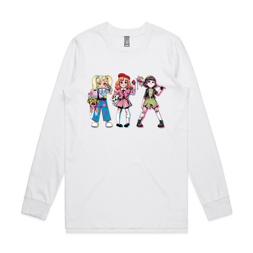 Tuff Girls Tee by Lonely Kids Club. All clothing from our T-shirts to our shorts and hoodies are ethically made, and printed packed and shipped from Sydney.