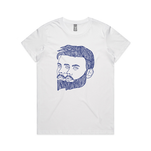 Two Faced Tee by Lonely Kids Club. All clothing from our T-shirts to our shorts and hoodies are ethically made, and printed packed and shipped from Sydney.