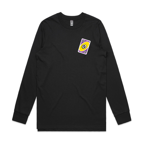 Uno Skip Card Tee by Lonely Kids Club. All clothing from our T-shirts to our shorts and hoodies are ethically made, and printed packed and shipped from Sydney.