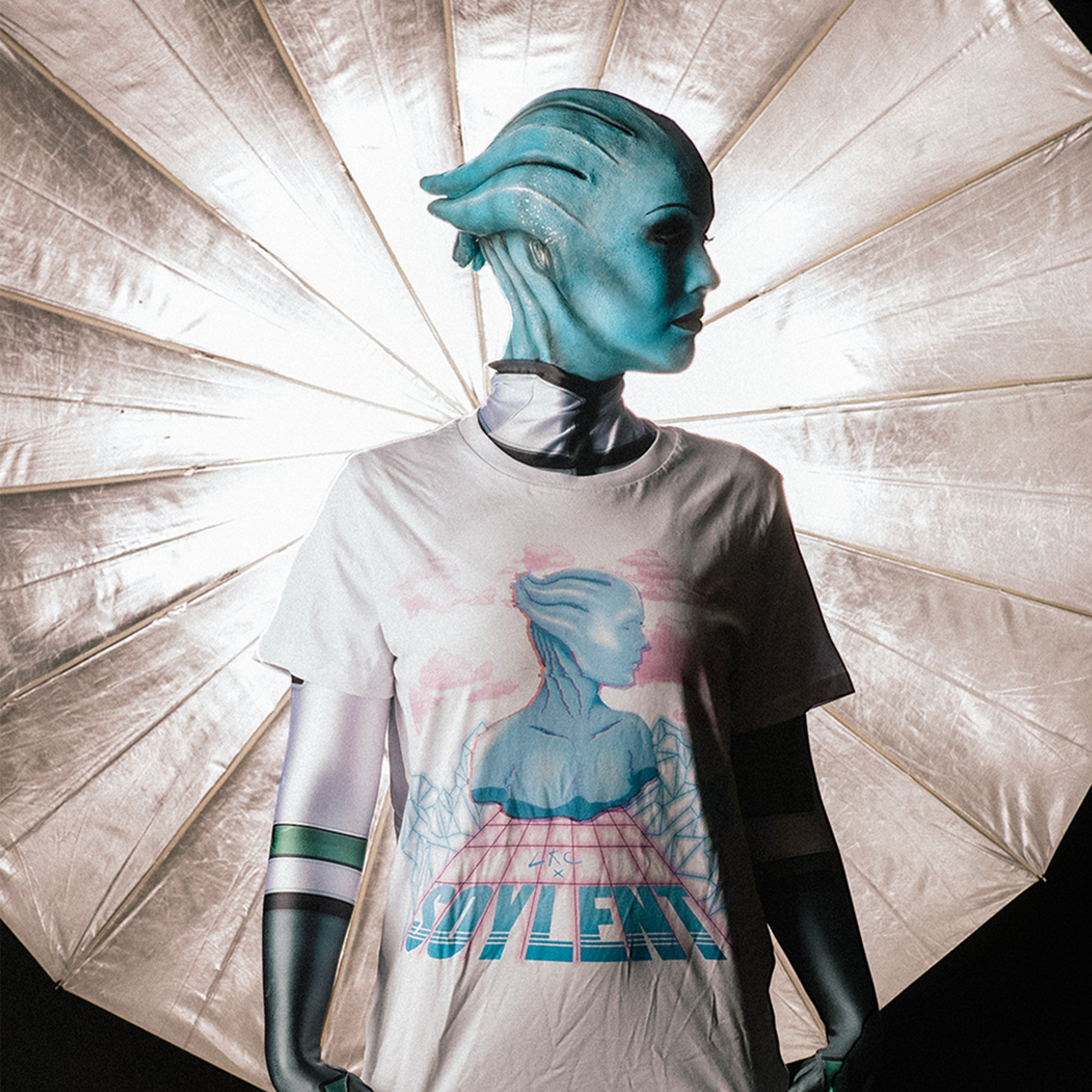 Vaporwave Liara Tee