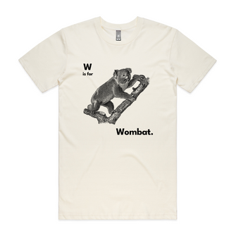 W Is For Wombat Tee