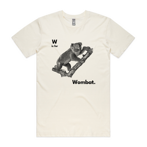W Is For Wombat Tee