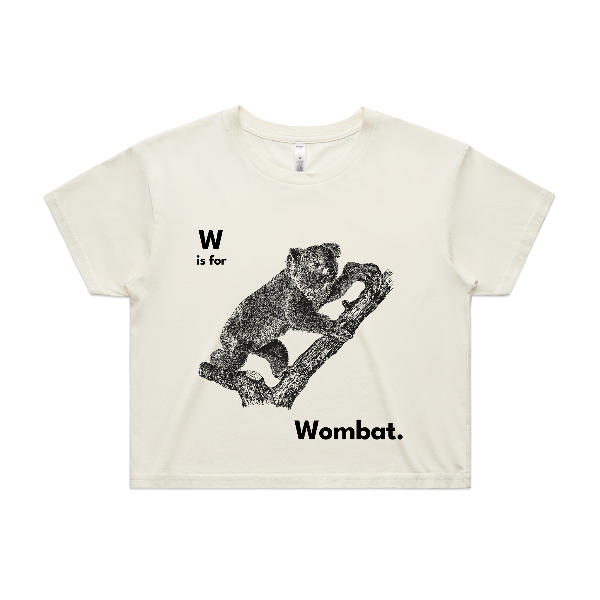 W Is For Wombat Tee