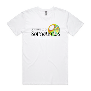We All Screw Up Sometimes Tee by Lonely Kids Club. All clothing from our T-shirts to our shorts and hoodies are ethically made, and printed packed and shipped from Sydney.