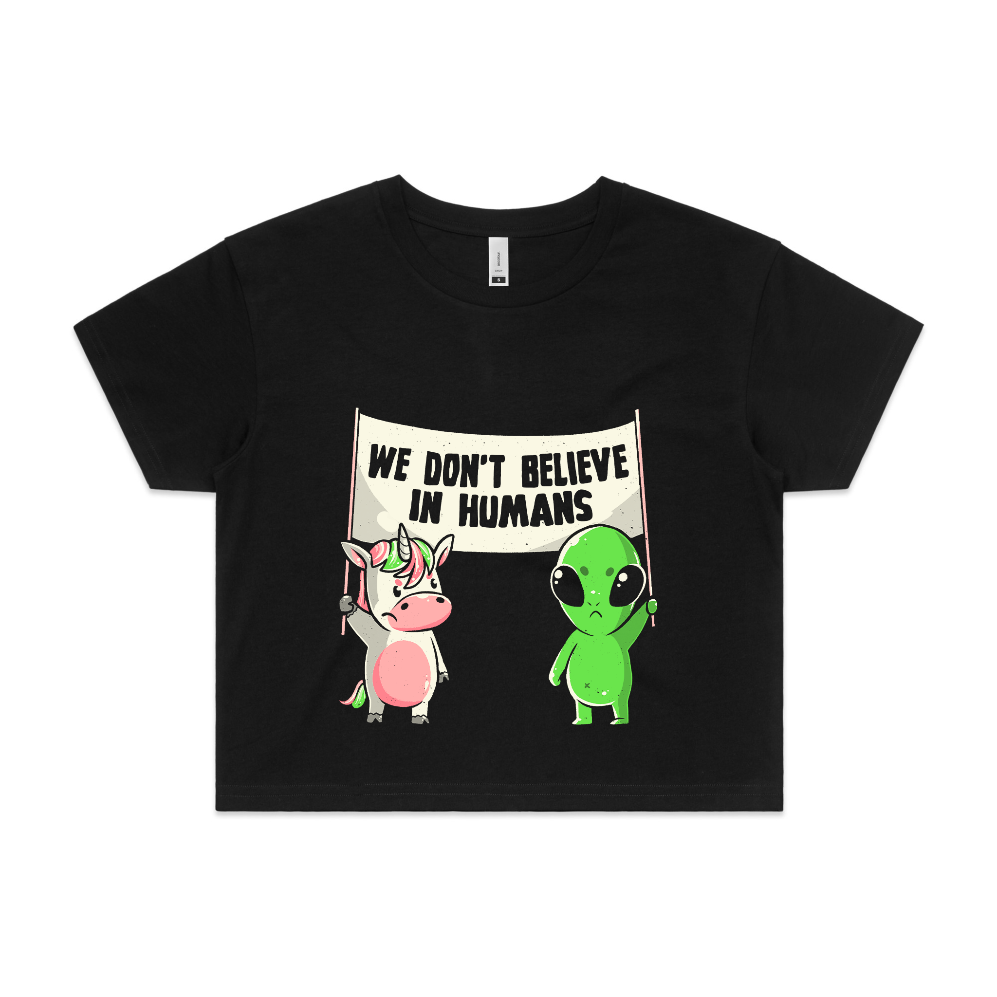 We Don't Believe In Humans Tee