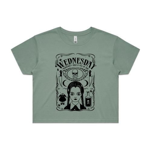 Wednesday Tee by Lonely Kids Club. All clothing from our T-shirts to our shorts and hoodies are ethically made, and printed packed and shipped from Sydney.
