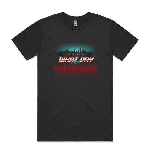 What Day Is It? Tee by Lonely Kids Club. All clothing from our T-shirts to our shorts and hoodies are ethically made, and printed packed and shipped from Sydney.