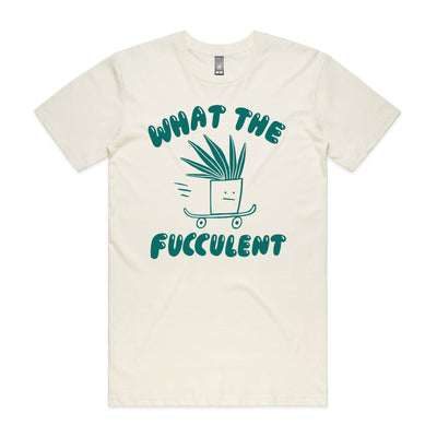 What The Fucculent Tee by Lonely Kids Club. All clothing from our T-shirts to our shorts and hoodies are ethically made, and printed packed and shipped from Sydney.