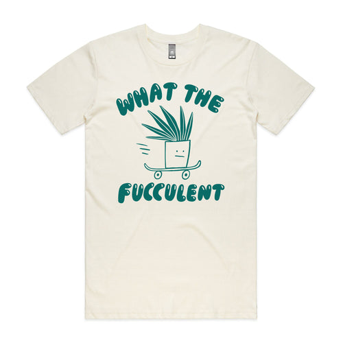 What The Fucculent Tee by Lonely Kids Club. All clothing from our T-shirts to our shorts and hoodies are ethically made, and printed packed and shipped from Sydney.