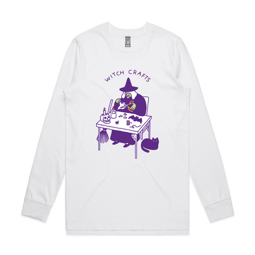 Witch Crafts Tee by Lonely Kids Club. All clothing from our T-shirts to our shorts and hoodies are ethically made, and printed packed and shipped from Sydney.