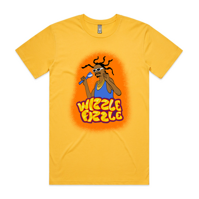 Wizzle Fizzle Tee by Lonely Kids Club. All clothing from our T-shirts to our shorts and hoodies are ethically made, and printed packed and shipped from Sydney.