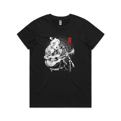 Wonderland Song Tee by Lonely Kids Club. All clothing from our T-shirts to our shorts and hoodies are ethically made, and printed packed and shipped from Sydney.