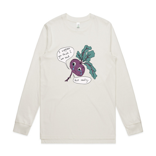 You Think I Am Sad Tee by Lonely Kids Club. All clothing from our T-shirts to our shorts and hoodies are ethically made, and printed packed and shipped from Sydney.