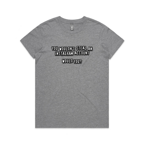 You Wouldn't Tee by Lonely Kids Club. All clothing from our T-shirts to our shorts and hoodies are ethically made, and printed packed and shipped from Sydney.