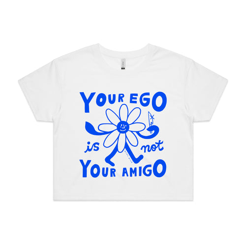 Ego Amigo Tee by Lonely Kids Club. All clothing from our T-shirts to our shorts and hoodies are ethically made, and printed packed and shipped from Sydney.