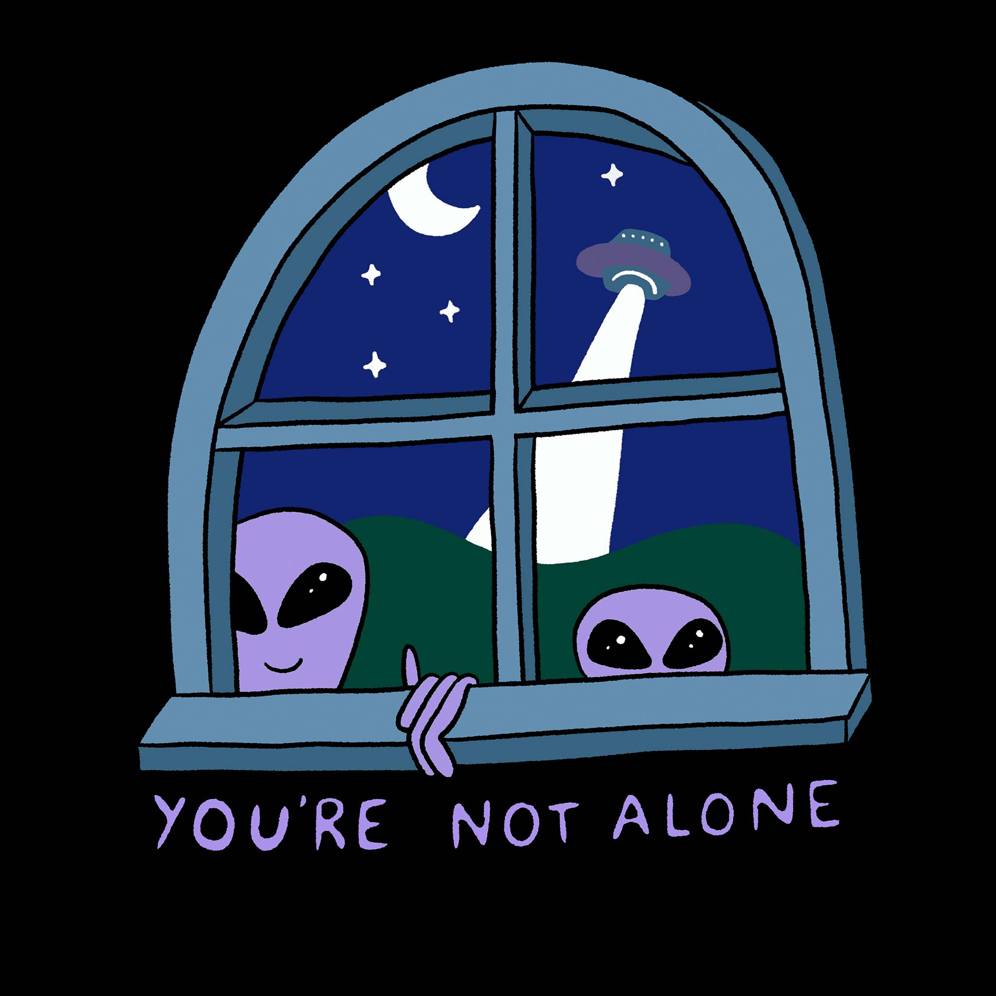 You're Not Alone Tee