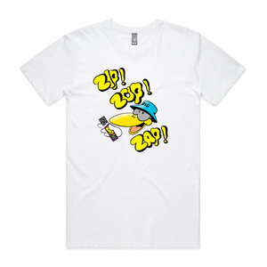 Zip Zop Zappo Tee by Lonely Kids Club. All clothing from our T-shirts to our shorts and hoodies are ethically made, and printed packed and shipped from Sydney.