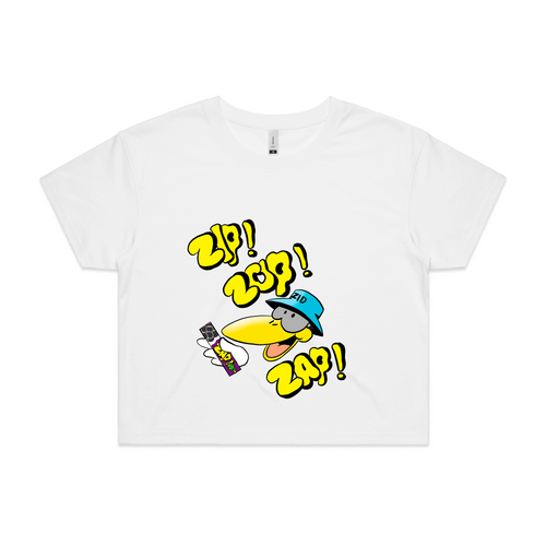Zip Zop Zappo Tee by Lonely Kids Club. All clothing from our T-shirts to our shorts and hoodies are ethically made, and printed packed and shipped from Sydney.