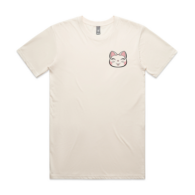Bad Luck Cat Tee by Lonely Kids Club. All clothing from our T-shirts to our shorts and hoodies are ethically made, and printed packed and shipped from Sydney.