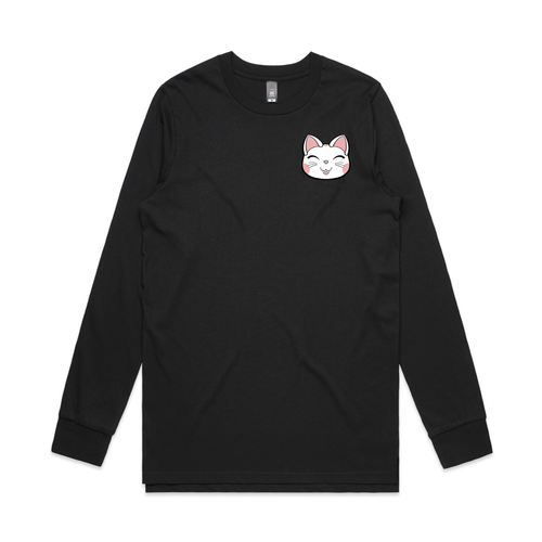 Bad Luck Cat Tee by Lonely Kids Club. All clothing from our T-shirts to our shorts and hoodies are ethically made, and printed packed and shipped from Sydney.