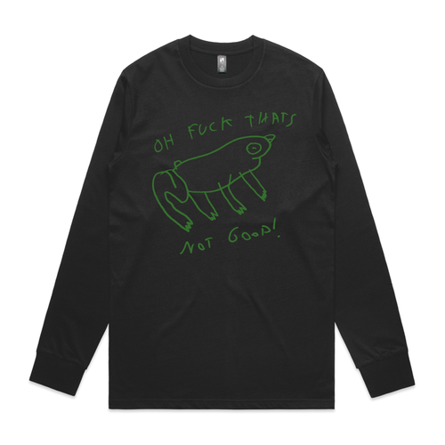 Not Good Frog Tee by Lonely Kids Club. All clothing from our T-shirts to our shorts and hoodies are ethically made, and printed packed and shipped from Sydney.