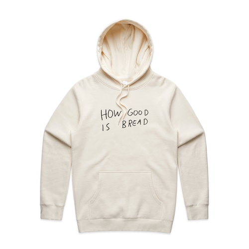 Bread Hoodie by Lonely Kids Club. All clothing from our T-shirts to our shorts and hoodies are ethically made, and printed packed and shipped from Sydney.
