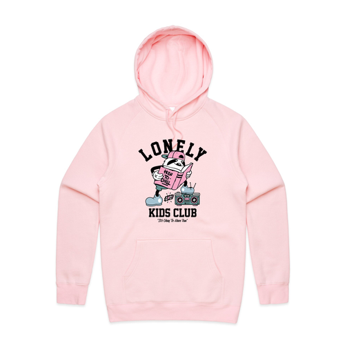 Campus Hoodie by Lonely Kids Club. All clothing from our T-shirts to our shorts and hoodies are ethically made, and printed packed and shipped from Sydney.