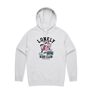 Campus Hoodie by Lonely Kids Club. All clothing from our T-shirts to our shorts and hoodies are ethically made, and printed packed and shipped from Sydney.