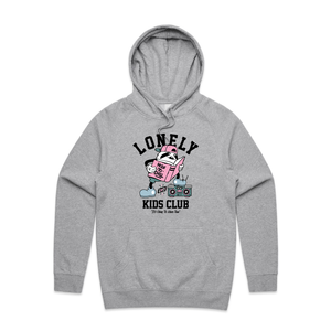 Campus Hoodie by Lonely Kids Club. All clothing from our T-shirts to our shorts and hoodies are ethically made, and printed packed and shipped from Sydney.