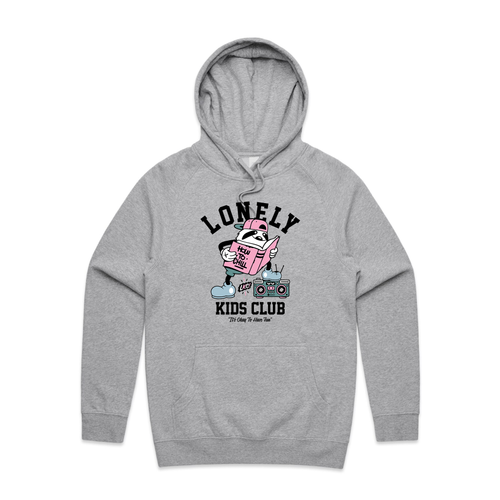 Campus Hoodie by Lonely Kids Club. All clothing from our T-shirts to our shorts and hoodies are ethically made, and printed packed and shipped from Sydney.
